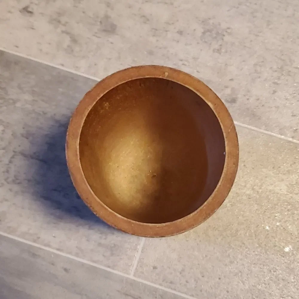 Vintage Boho Maple Wooden Decor Vase - Picture 6 of 7